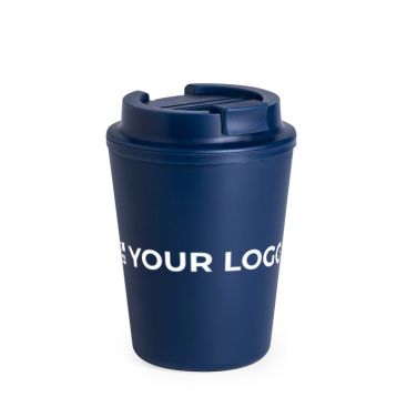 Vaso takeaway de plástico reciclado de doble pared de 300ml Vaso takeaway de plástico reciclado de doble pared de 300ml