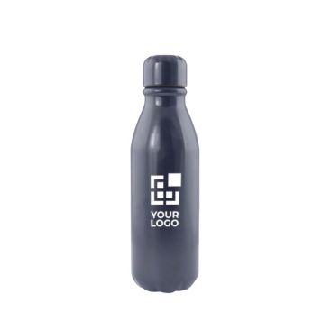 Botella de aluminio reciclado de color con tapón a juego 550ml vista principal