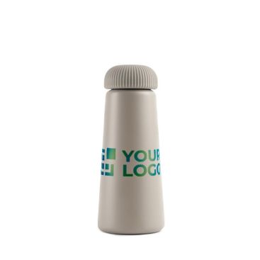 Botella térmica de acero inoxidable reciclado en forma cónica 450ml