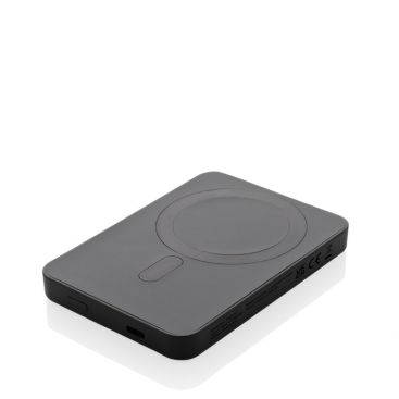 Powerbank inalámbrica con imán e indicador de energía 5.000 mAh para merchandising