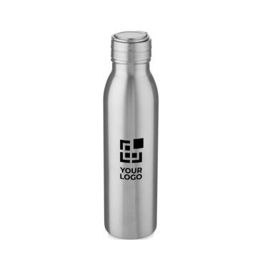 Botella de acero inoxidable reciclado antifugas y con asa 720ml