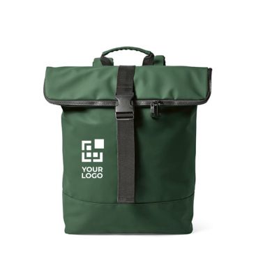Mochila de plástico reciclado para PC con respaldo acolchado 15,6''