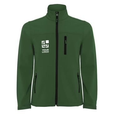 Chaqueta personalizada softshell de poliéster para hombre 300 g/m2 Roly Chaqueta personalizada softshell de poliéster para hombre 300 g/m2 Roly