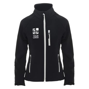 Chaqueta softshell para mujer de poliéster y elastano 300 g/m2 Roly vista principal