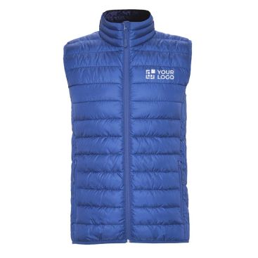 Chaleco aislante de poliéster tacto pluma para hombre 290 g/m2 Roly