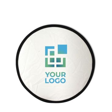 Frisbee de nylon plegable disponible en varios colores con su funda