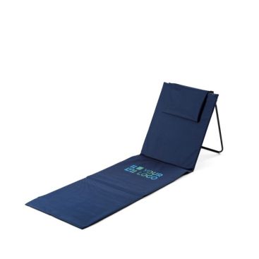 Esterilla plegable para la playa con respaldo ajustable