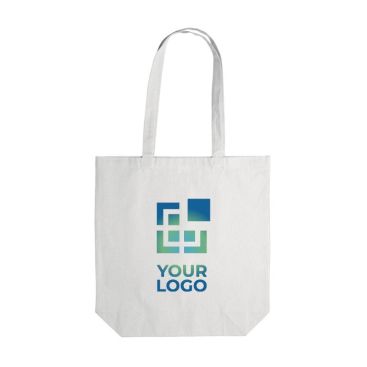 Bolsa de algodón con fuelle OEKO-TEX de colores 280 g/m2