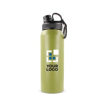 Botella de acero inoxidable con comoda asa de agarre 800ml