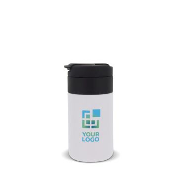 Botella térmica de doble pared con tapa abatible 250ml