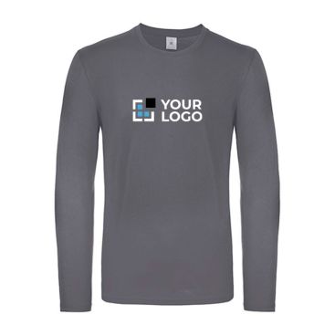 Camiseta de algodón de manga larga para hombre 145 g/m2 B&C