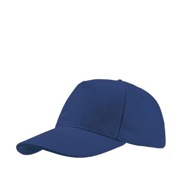 Gorra de sarga de algodón cepillado con cierre trasero de hebilla