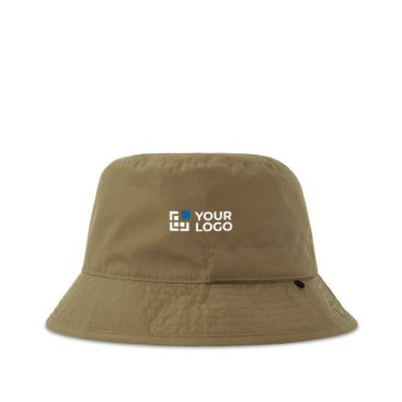 Gorro bob reversible de poliéster reciclado impermeable 85 g/m2