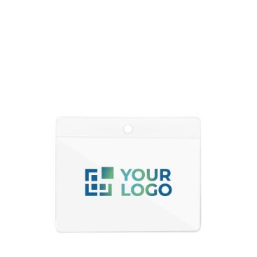 Identificador de PVC ideal para llevar una acreditación 9x5.5cm