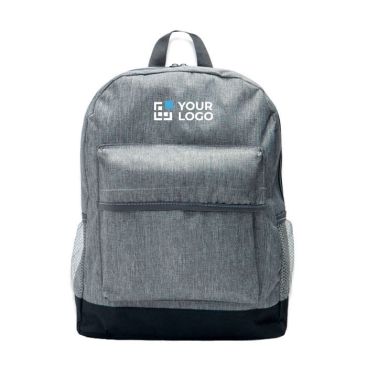 Mochila de poliéster con base de color para portátil 13''
