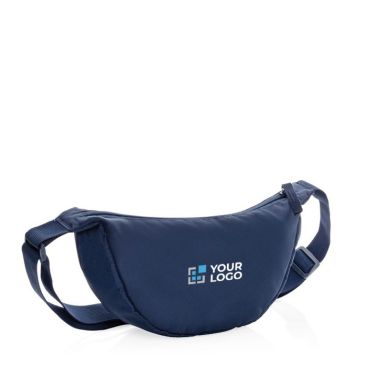 Bandolera ajustable de poliéster reciclado con gran compartimento