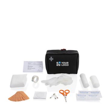 Botiquín personalizado nobuk para primeros auxilios con 24 accesorios Botiquín personalizado nobuk para primeros auxilios con 24 accesorios