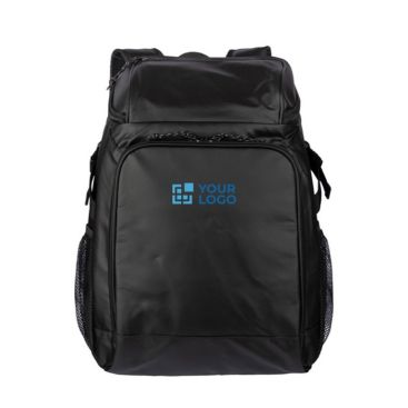 Mochila nevera de poliéster y PU de varios bolsillos y compartimientos