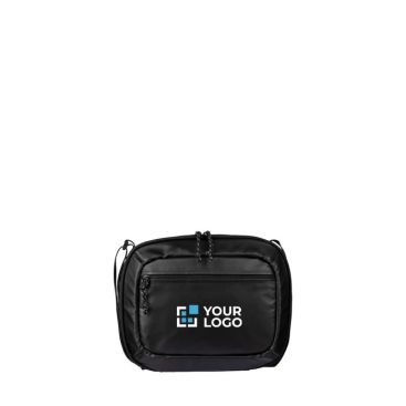 Bolsa térmica de poliéster con correa de hombro larga y ajustable
