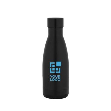 Botella termo de acero inoxidable 93% reciclado antigoteo 400ml
