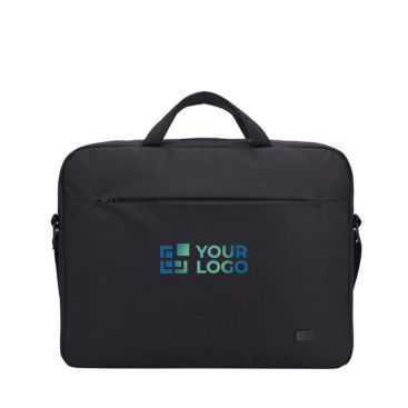 Maletín de poliéster reciclado para portátil con forro Case Logic Invigo 15,6'' de color negro