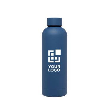 Botella de cobre y acero inoxidable reciclado aislada al vacío 500ml