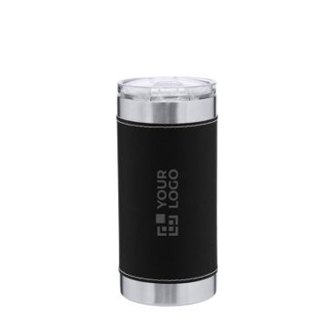 Vaso térmico de acero inoxidable con banda de PU a color 530ml