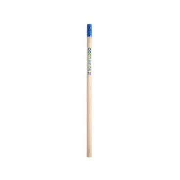 Lápiz de madera natural con parte superior y goma dureza HB