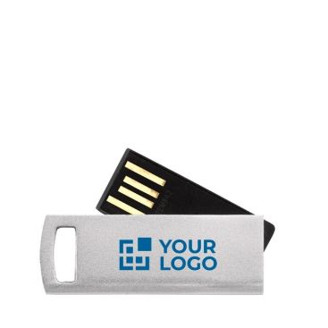 USB compacto con clip de color giratorio vista principal