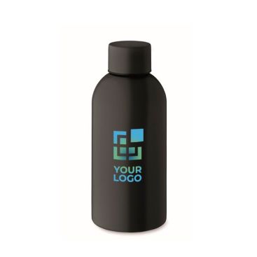 Botella monocromática antifugas de acero inoxidable reciclado 500ml