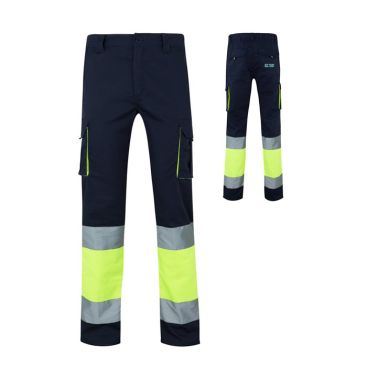 Pantalón de trabajo en tallaje grande multibolsillos 240 g/m2 