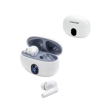 Auriculares inalámbricos de ABS reciclado con 4 horas de autonomía