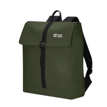 Mochila de suave tacto con cierre de hebilla y cinta para trolley 14''