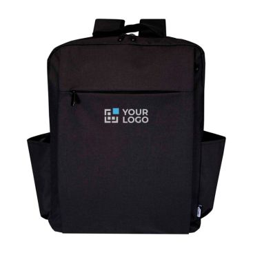 Mochila de poliéster reciclado con compartimento para PC 15''