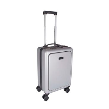 Trolley de cabina de plástico reciclado con compartimento PC 20''
