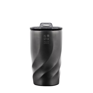 Vaso térmico antifugas de acero inoxidable reciclado BrandCharger 400ml
