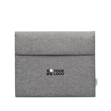 Portafolio de RPET con bloc de notas y bolsillo para dispositivos
