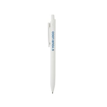 Bolígrafo ecológico con gran clip con tinta azul Dokumental®