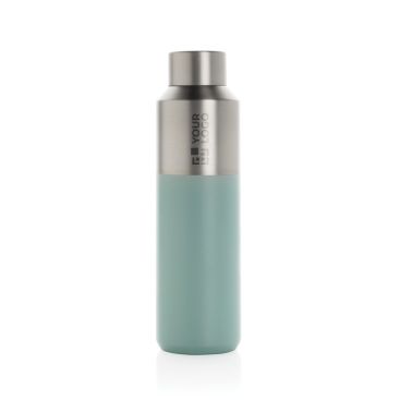 Botella térmica de acero reciclado con tapón antifugas 600ml