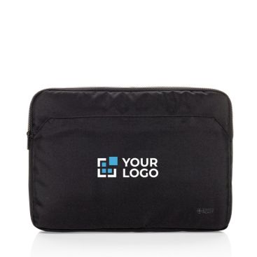 Funda de RPET con forro y bolsillo frontal Swiss Peak PC 15,6''