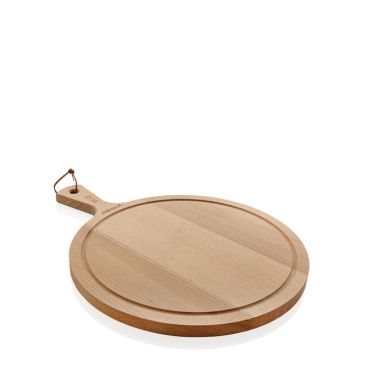 Tabla para cortar de madera redonda de gama alta Boska