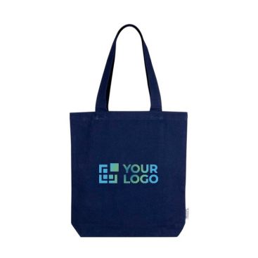 Bolsa de algodón reciclado en colores neutros 320 g/m2
