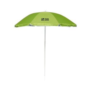 Sombrilla de playa de poliéster 170T con protección UV Ø180 de colores
