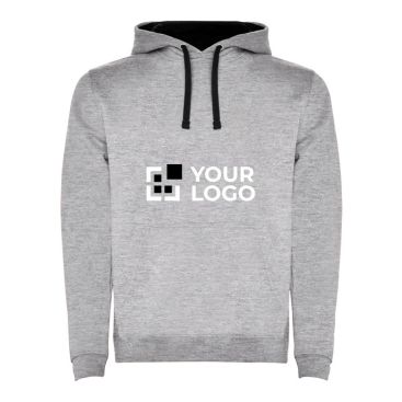 Sudadera de algodón y poliéster con capucha y cordón ajustable 280 g/m2 Roly Direct Urban 