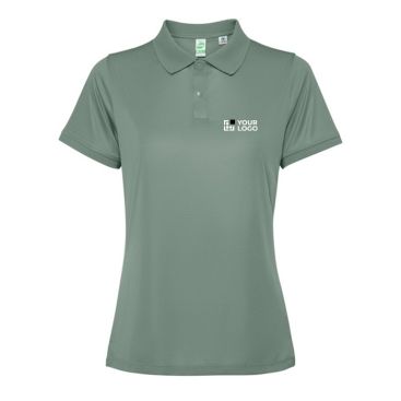 Polo técnico para mujer de poliéster reciclado 125 g/2 Roly Direct Tormo 