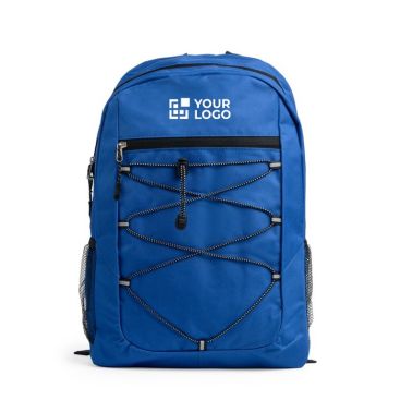 Mochila deportiva personalizada de poliéster 600D con cierre de cremallera Mochila deportiva personalizada de poliéster 600D con cierre de cremallera