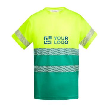 Camiseta laboral técnica de algodón y poliéster 170 g/m2 Roly Tauri 