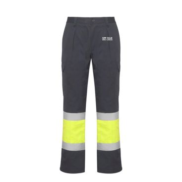 Pantalón de trabajo de alta visibilidad invierno 240 g/m2 Roly Soan 