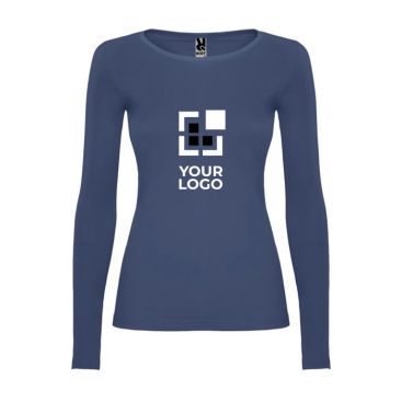 Camiseta para mujer de algodón en manga larga 160 g/m2 Roly Direct Extreme 