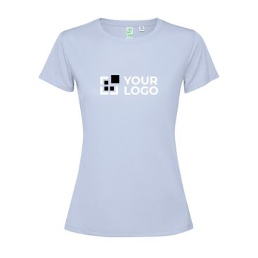 Camiseta técnica de poliéster reciclado para mujer 125 g/m2 Roly Direct Estoril 